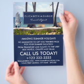 Caraïbisch strand, reisagent Adverteren brochure (Hand)