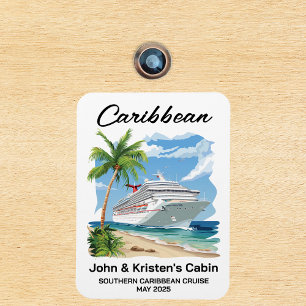 Caraïbisch tropisch cruiseschip Stateroom Magneet