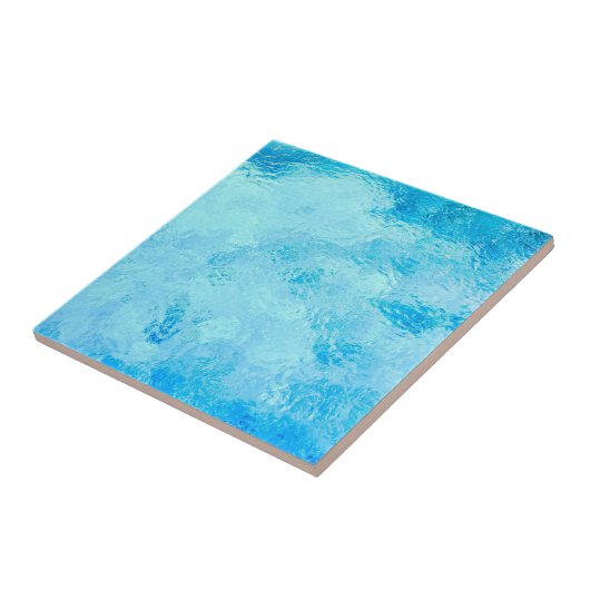 Caraïbisch Turquoise-Zee Tegeltje (Zijkant)