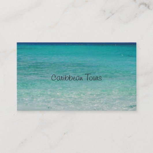Caraïbisch Visitekaartje  (Voorkant)