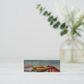 Caraïbisch Visitekaartje van Kayaks (Staand voorkant)