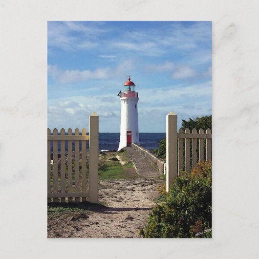 Caraïbisch vuurtoren briefkaart (Voorkant)