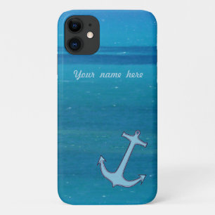 Caraïbisch Zee Anchor - Gepersonaliseerd Case-Mate iPhone Case