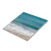 Caraïbisch Zee Beach Tegeltje (Zijkant)