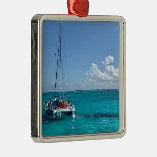 Caraïbisch Zee Boat Ornament (Rechts)