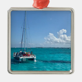 Caraïbisch Zee Boat Ornament