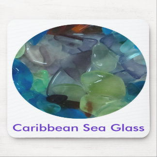 Caraïbisch Zee Glass Mousepad Muismat