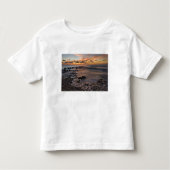 Caraïbisch Zee, Kaaimaneilanden. Crashwaves 2 Kinder Shirts (Voorkant)