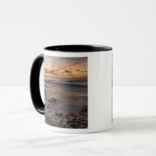 Caraïbisch Zee, Kaaimaneilanden. Crashwaves 2 Mok (Voorkant links)