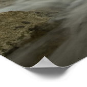 Caraïbisch Zee, Kaaimaneilanden. Scheergolven 3 Poster (Hoek)