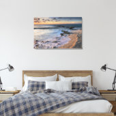 Caraïbisch Zee, Kaaimaneilanden. Scheergolven Canvas Afdruk (Insitu (Slaapkamer))