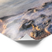 Caraïbisch Zee, Kaaimaneilanden. Scheergolven Foto Afdruk (Hoek)