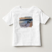 Caraïbisch Zee, Kaaimaneilanden. Scheergolven Kinder Shirts (Voorkant)