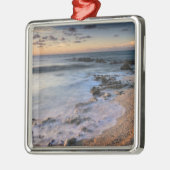 Caraïbisch Zee, Kaaimaneilanden. Scheergolven Metalen Ornament (Links)