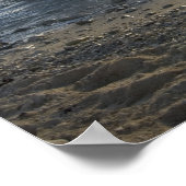 Caraïbisch Zee, Kaaimaneilanden. Scheergolven Poster (Hoek)