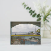 Caraïbisch Zee Scene Briefkaart (Staand voorkant)