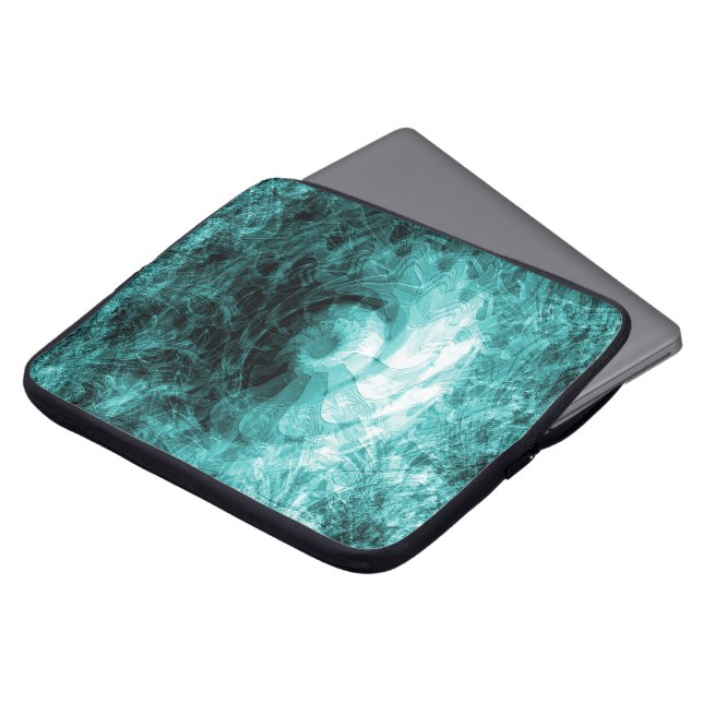Caraïbisch Zee Snagel..... Laptop Sleeve (Voorkant top)