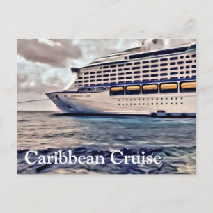 Caraïbische cruise - Briefkaart