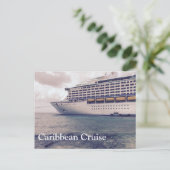Caraïbische Cruise - Briefkaart (Staand voorkant)