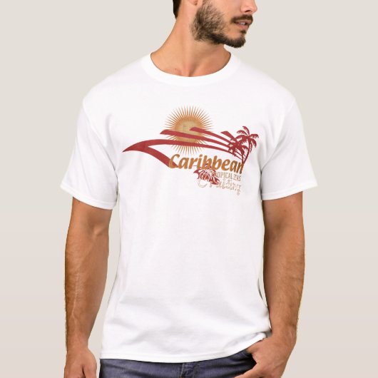 Caraïbische cruise t-shirt (Voorkant)