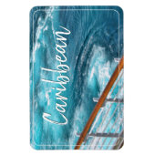 Caraïbische cruise - Turquoise Water Photography Magneet (Verticaal)