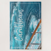 Caraïbische cruise - Turquoise Water Wake Photo Legpuzzel (Verticaal)