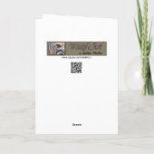 Caraïbische feestdag Kaart (Achterkant)