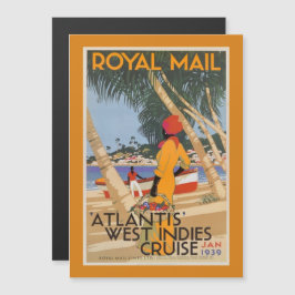  Caraïbische fridmagneten Magnetische Uitnodiging