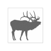 Caraïbische hertenboetsen, roepen, grote elandantl rubberstempel (Afrduk)