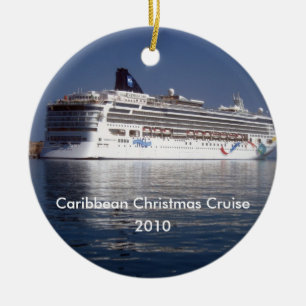 Caraïbische Kerstcruise, 2010 Keramisch Ornament