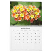 Caraïbische kleur...The Flowers Calender 2009 Kalender (Feb 2026)