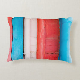 Caraïbische kleuren - abstract accent kussen