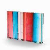 Caraïbische kleuren - abstract fotoblokken (Rechts)