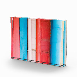 Caraïbische kleuren - abstract fotoblokken