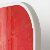 Caraïbische kleuren - abstract pickleball paddle (Links Detail)