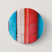 Caraïbische kleuren - abstract ronde button 5,7 cm (Voorkant)