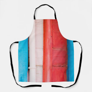 Caraïbische kleuren - abstract schort
