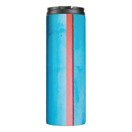 Caraïbische kleuren - abstract thermosbeker