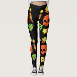 Caraïbische kleurige patronen leggings