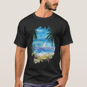 Caraïbische Ontsnapping T-shirt