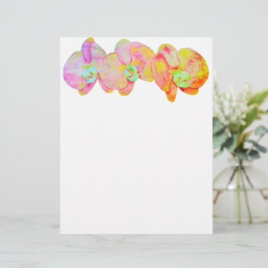 Caraïbische orchideeën (Staand voorkant)