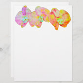 Caraïbische orchideeën (Voorkant / Achterkant)