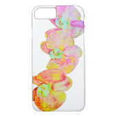 Caraïbische orchideeën, tropische waterverf bloeme Case-Mate iPhone case (Achterkant)