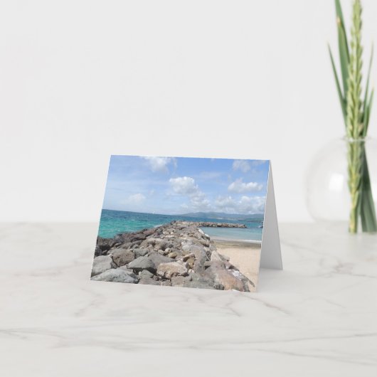 Caraïbische Pieren Notecards Kaart (Voorkant)