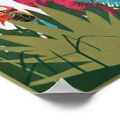 Caraïbische reisposter poster (Hoek)