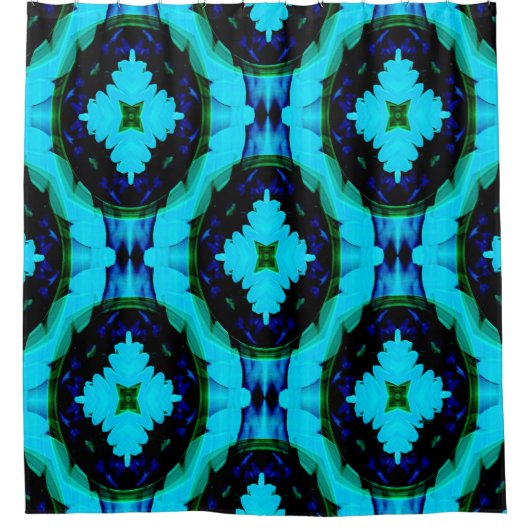 Caraïbische tuin.... douchegordijn (Voorkant)