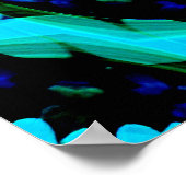 Caraïbische tuin.... poster (Hoek)