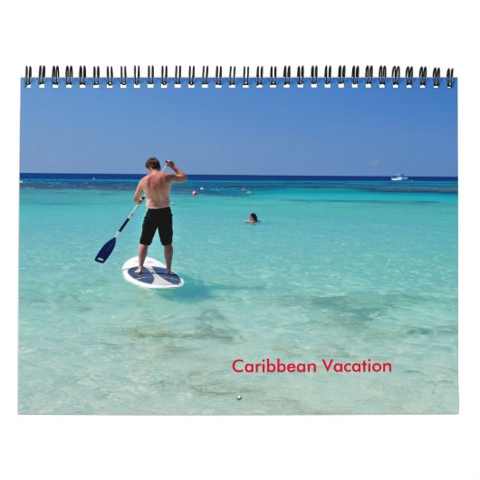 Caraïbische vakantiesalender kalender (Hoes)