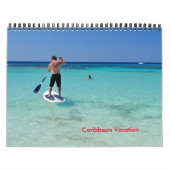 Caraïbische vakantiesalender kalender (Hoes)