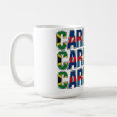 Caraïbische Vlaggen Koffiemok (Links)